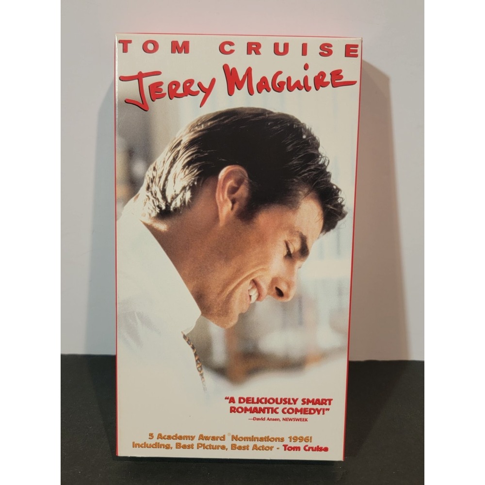 Jerry‎ Maguire VHS 1996 Romance Drama Original Release Columbia TriStar
